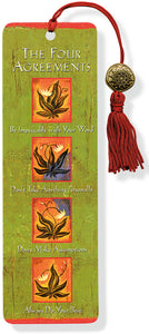 BOOKMARK BEADED FOUR AGREEMENTS (3769)