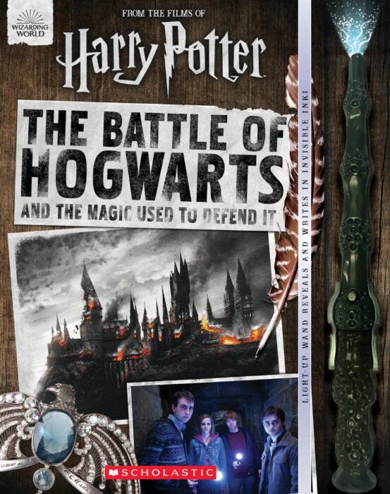 HARRY POTTER THE BATTLE OF HOGWARTS AND THE MAGIG USED TO DEFEND IT (HC)