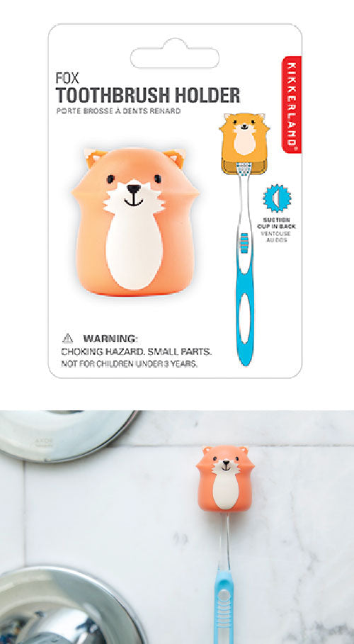 PORTACEPILLOS DE DIENTES TOOTHBRUSH HOLDER FOX (HH25-FX)