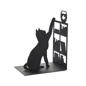 SUJETA LIBROS FISHING CAT NEGRO (27474)