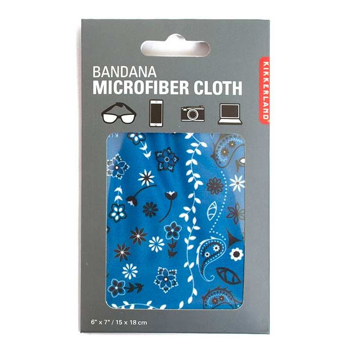 PAÑO PARA ANTEOJOS MICROFIBER CLEANING CLOTH BANDANA (CD136-A)