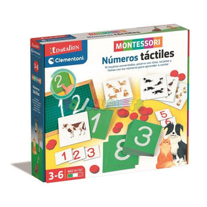 JUEGO MONTESSORI NUMEROS TACTILES (55451)